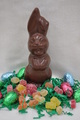 This cute bunny is made with vegan melk chocolate and filled with an ample amount of vegan fruity gummy bears!!
This product is only available between February 5 and April 07.