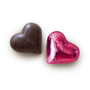Cherry Dark Chocolate Hearts