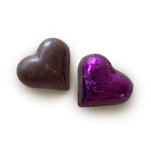 Raspberry Dark Chocolate Hearts
